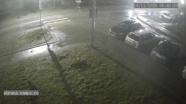 Пешеходный переход, в районе Ватутина 26