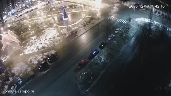 пешеходный переход в районе ул. Попова 12