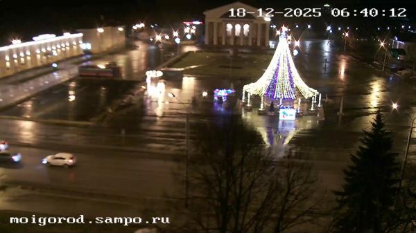 Камера площадь Кирова (вид с Национального театра Карелии)